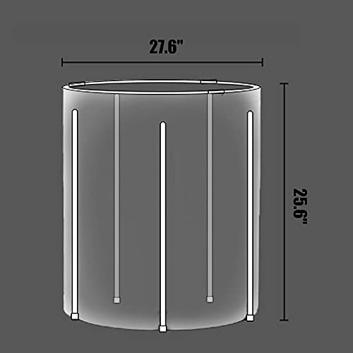 image for BDL Portable Bathtub, Foldable Adult Japanese Soaking Bath Tub, BDL Fr