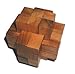 18 Pc Burr # 2 - Wood Brainteaser Puzzle 6x6x6 Burr