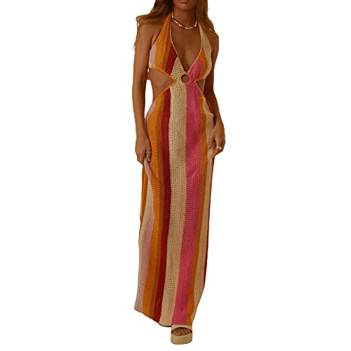 Fabumily Sexy Knit Bodycon Dress for Women...