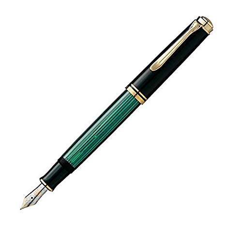 ペリカン スーベレーンM600緑縞 万年筆 Amazon | Pelikan ペリカン 万年筆 B 太字 スーベレーン グリーン