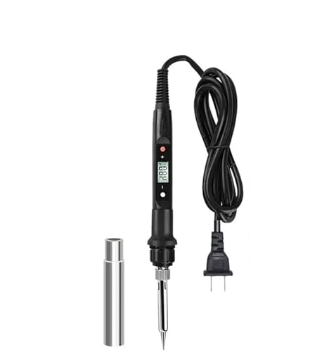 電気はんだごて デジタルディスプレイ、温度調節機能、溶接・修理作業用はんだ付けチップを備えた電気はんだごて 急速加熱