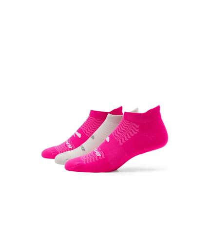 Image of Brooks Run-In No Show Socks, Athletic Running Socks, Comfort Fit, 3-Pack