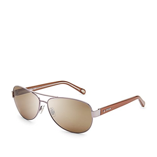 Fossil Fos2004s 06lb Jacey Aviator Sunglasses - Gunmetal