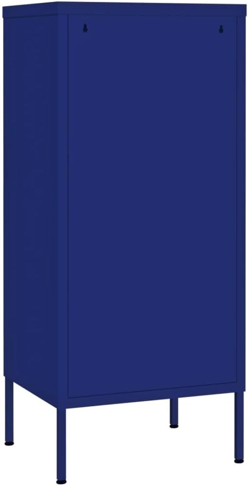 Storage Cabinet Navy Blue 16.7"x13.8"x40" Steel,Office Cabinet, Storage Locker, Cabinet Storage for Organized and Stylish Home Storage