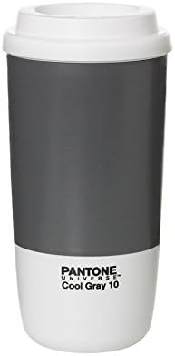 Cool Gray Insulated Thermo Travel Cup with Lid 13.5 oz.