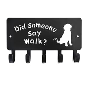 10 O'Clock Schlüssel- und Hundeleinenhalter Pfoten-Regal