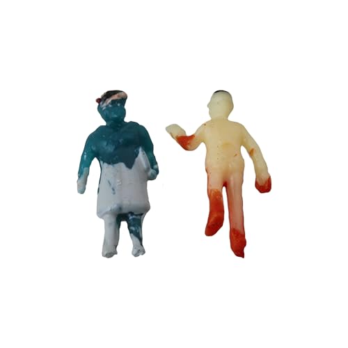 Mxfans 200 figuras multicolor a escala 1:200 para modelismo 4