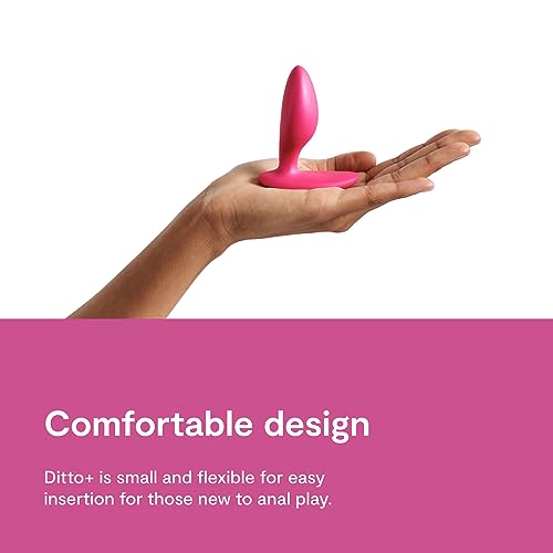 We-Vibe Ditto+ plug anal vibrant connecté avec télécommande pour couple