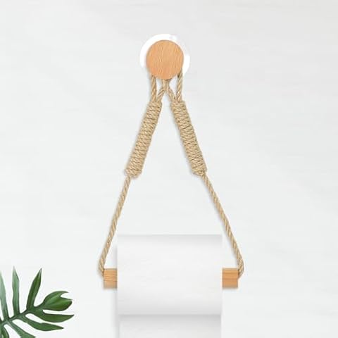 Mozeat Lens Rustic Wall Toilet Paper Holder Cover