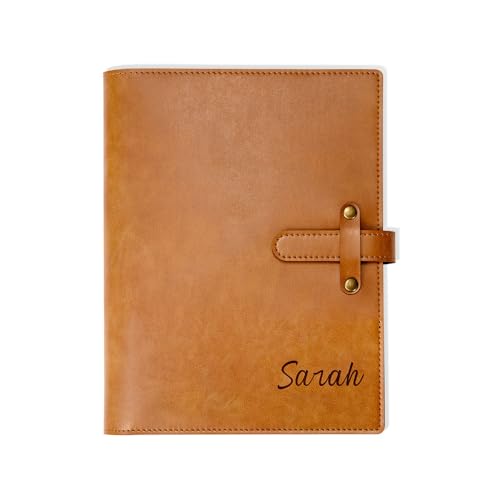 Personalized Name Leather Sketchbook Cover Large for A5 Handmade Artists Gifts Sketch Pad Cover | Sketch Book Cover Personalized Gift for Painter Leather Journal Notebook Cover Art Tools Case Cover