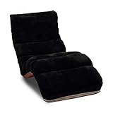 sillon cama individual plegable Material de pelusa superficie, agradable a la piel suave y agradable al tacto