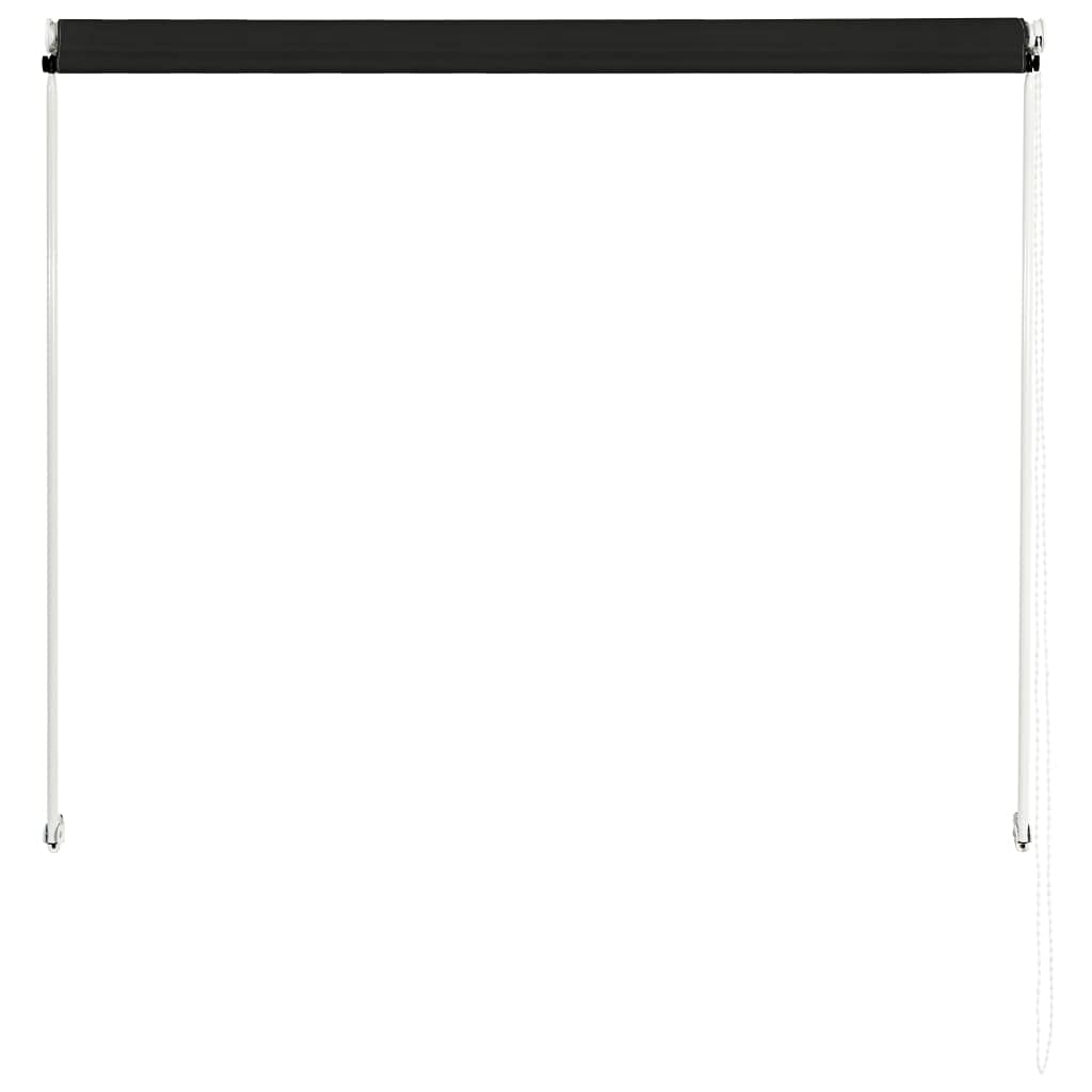 Store Exterieur, Auvent de Terrasse, Store banne Manuel auvent rétractable Inclinaison réglable Protection UV, 150x150 cm Anthracite