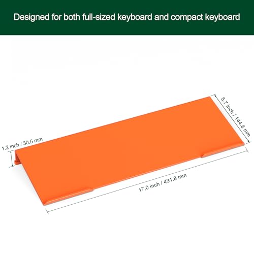 image for BOSSCASA Computer Keyboard Stand Holder - Ergonomic Acrylic Keyboard S
