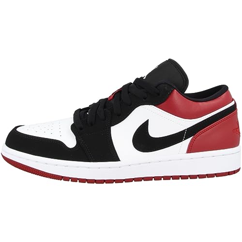 Air Jordan 1 Retro Low White/Black-Gym Red