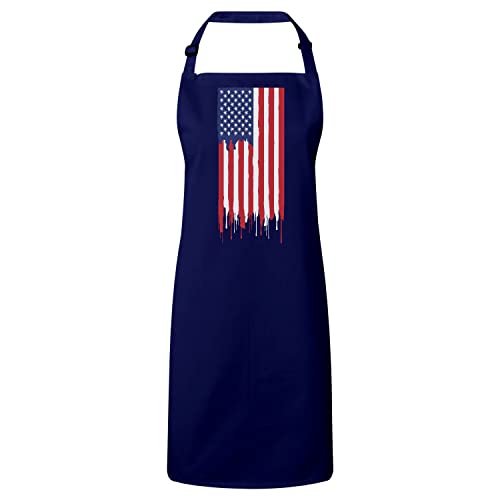 Tablier cuisine football USA bleu marine le cadeau parfait pour supporter