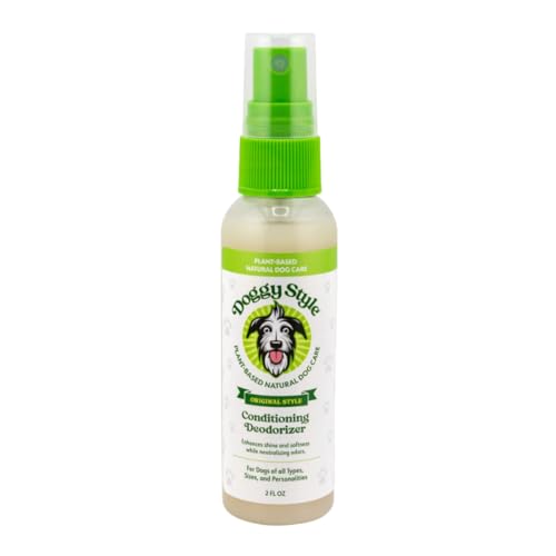 Doggy Style Dog Deodorizing Spray – Long Lasting with Natural Rosemary, Plant-Based Hypoallergenic Spray for Fresh Smelling Puppies & Pets [Buy 2+ Doggy Style Products, Save 20% on Your Whole Order!]