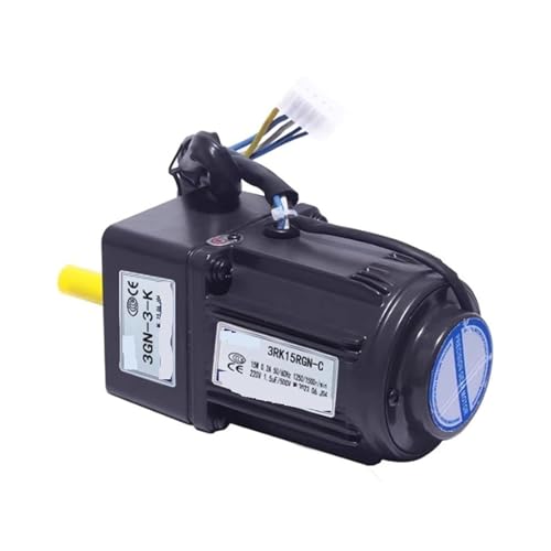 Motor 3RK15GN-C de CA de 15W transmisión 3GN con controlador US-52 de 0-12.5 RPM 110V