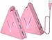 JoyReken 4-Port USB 3.0 Hub, FlyingVHUB Vertical Data USB Hub with 2 ft Extended Cable, for Mac, PC, Xbox One, PS4, PS5, iMac, Surface Pro, XPS, Laptop, Desktop, Flash Drive, Mobile HDD(Pink)