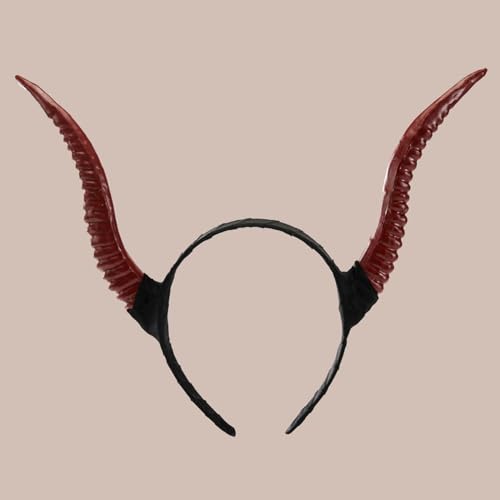 Serre-tête corne de chèvre confortable pour coiffure de scène sans douleur