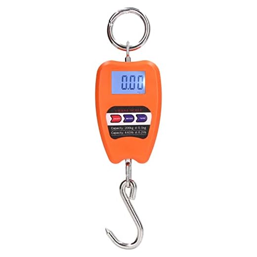 Digitale Hängewaage Digitale Kranwaage Tragbare Mini-Hängewaage 200 kg Elektronische Hakenwaage Tragbare Digitalwaage Mit LCD-Bildschirm Kofferwaage Digital mit Haken Gepäckwaagen für Reisen