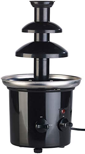 Rosenstein & Söhne Schokofondue Brunnen: Schokoladen-Brunnen mit 2 Ebenen, 275 Watt (Fondue Brunnen) – Bild 3