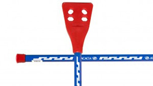 ACACIA Pro-6000 Broomball Sticks, Royal/White/Red