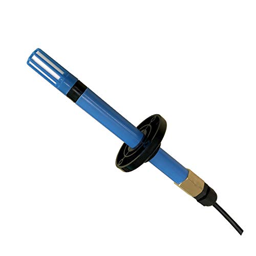 Taidacent SHT35 Temperature and Humidity Sensor Transmitter Probe Outdoor Waterproof Digital Soil Moisture Meter Grove (Red)