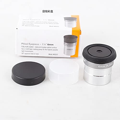 Microscope 6mm Eyepiece 1.25 Inch Eyepiece for Astronomical Telescope Parts