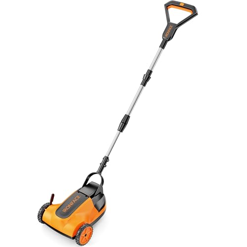 IRONFACE Cordless Walk-Behind Lawn Mower Compatible with Dewalt 20v Battery