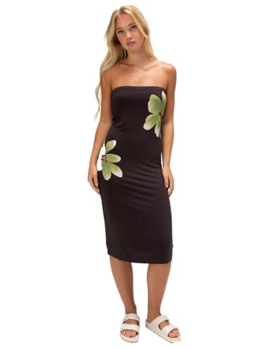 Robe décontractée femme midi fleurie Volcom Startstone robe bustier moulante chic