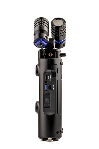 Image of Zoom H5 Studio Handheld Recorder for Musicians, Podcasters & Filmmakers with Large Stereo Microphones, 2 Pro Quality Preamps, 6 Tracks of Recording, 32-Bit Float and USB Audio Interface | 19.4mm X and Y Mics, Xlr and Trs Inputs, USB-C 4-In /2-Out Interface