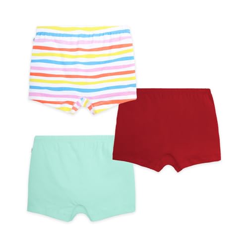 Image of YouGotPlanB Cotton Boxers for Girls | Ages 2-16 Years | Relaxed Fit | Gentle Elastic Waistbands | Breathable & Tagless