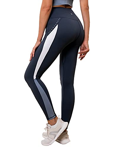 1a1a Leggings in Nylon a Vita Alta da Donna di