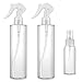 Flacon Vaporisateur,Vide arfum Atomiseur Plastique Pulverisateur Bouteille pour maquillage cosmétique et cheveux（2X300ml/1X50ml）