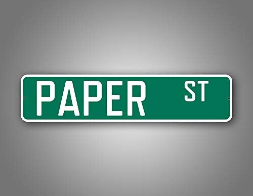 Fight Club Movie PAPER ST Road Sign Novelty Movie Prop Street Sign image 5