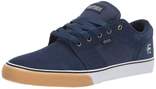 Image of Etnies Barge LS - Classic Skate Look, Slim Vulcanized Silhoutte, Hefty Armored Collar, Reinforced Vulc