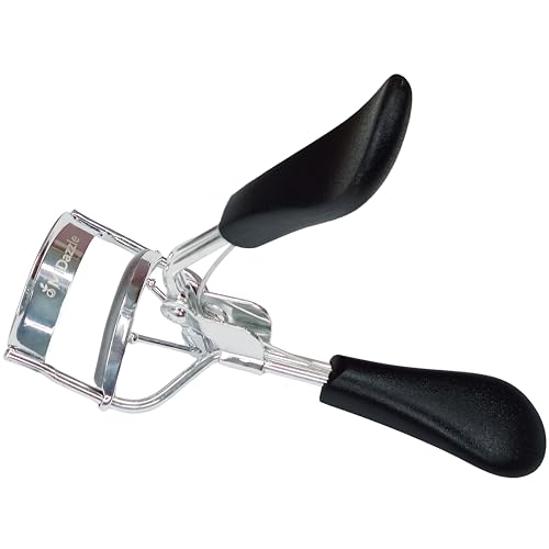 Midazzle Premium Eyelash Curler For Women – Suitable for all eye shapes | Offers Perfect Curls | Comfortable to Hold | Elegant Design | An Eye Makeup Tool Comes with silicon base – Black (MIEL3101)