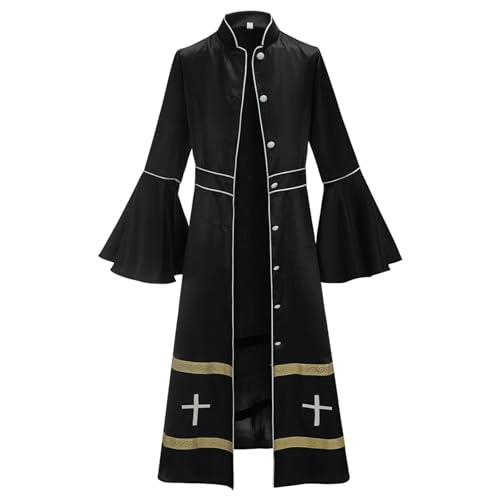 Clergy Robes Women Minister Pastor Clergy Church Robe Flared Sleeves Mass Vestments