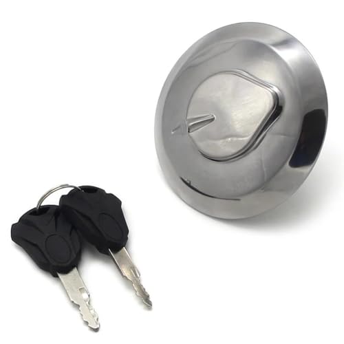 Tapa del tanque de combustible para CBT125 y CB650 con llaves de bloqueo de seguridad