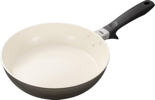 【WEB限定カラー】 京セラ セラブリッド PFAS 鉛 カドミウム フッ素 不使用 セラミック 加工 フライパン 26cm IH ガス 対応 焦げ付きにくい 油使用 中火以下 ダークグレー CF-26C-EC-WDGのサムネイル