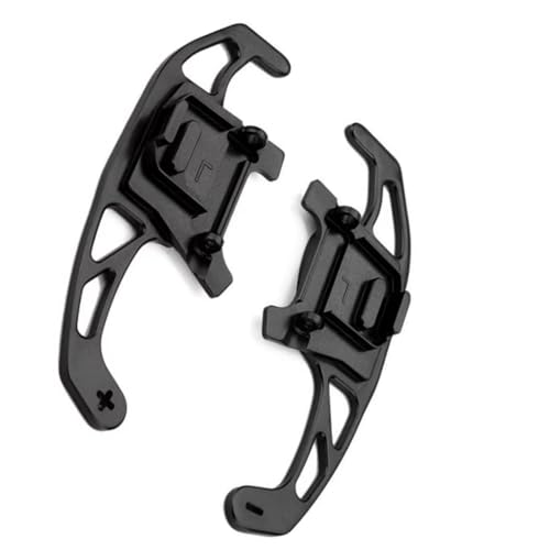 �V�t�g�p�h�� Compatible With For Golf For GTI For MK7 For Polo 6c 2015-2025 For Passat B8 2016-2025 �Ԃ̃X�e�A�����O�z�C�[���V�t�g�p�h�������M�A(Black)