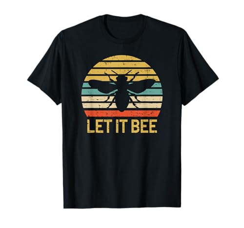 Let It Bee Design - Retro Beekeeper Gift T-Shirt