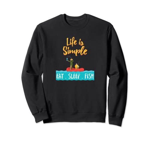 Regalos de pesca Papa & Marido pescadores Funny Quote Gear Sudadera