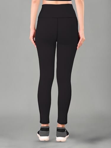 Image of Women High Rise Gym Wear Tights Stretchable Yoga Pants Fitness Leggings Gym Pants Multipurpose Slim Fit Track Pant Workout Active Wear Lower