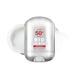 SPF 50 Sunscreen Stick - Ski Sun Cream and Lip Balm - Face Sun Cream SPF 50 Strong UV Sunblock S-tick - Ski Sun C-ream with VC and Nicotinamide - Moisturizing Sun Block Stick for Face & Body