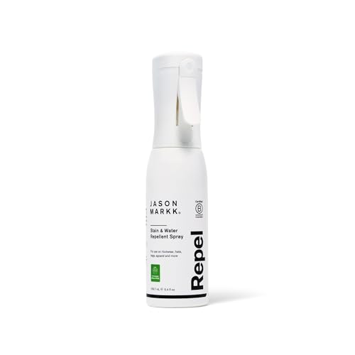 Jason Markk Shoe & Sneaker Protector Repel Spray, Water & Stain Repellent for Shoe and Sneaker Care, Non-Aerosol Footwear Protector Spray, Safe for Leather, Suede, Nubuck, Cotton, Knits, 5.4oz