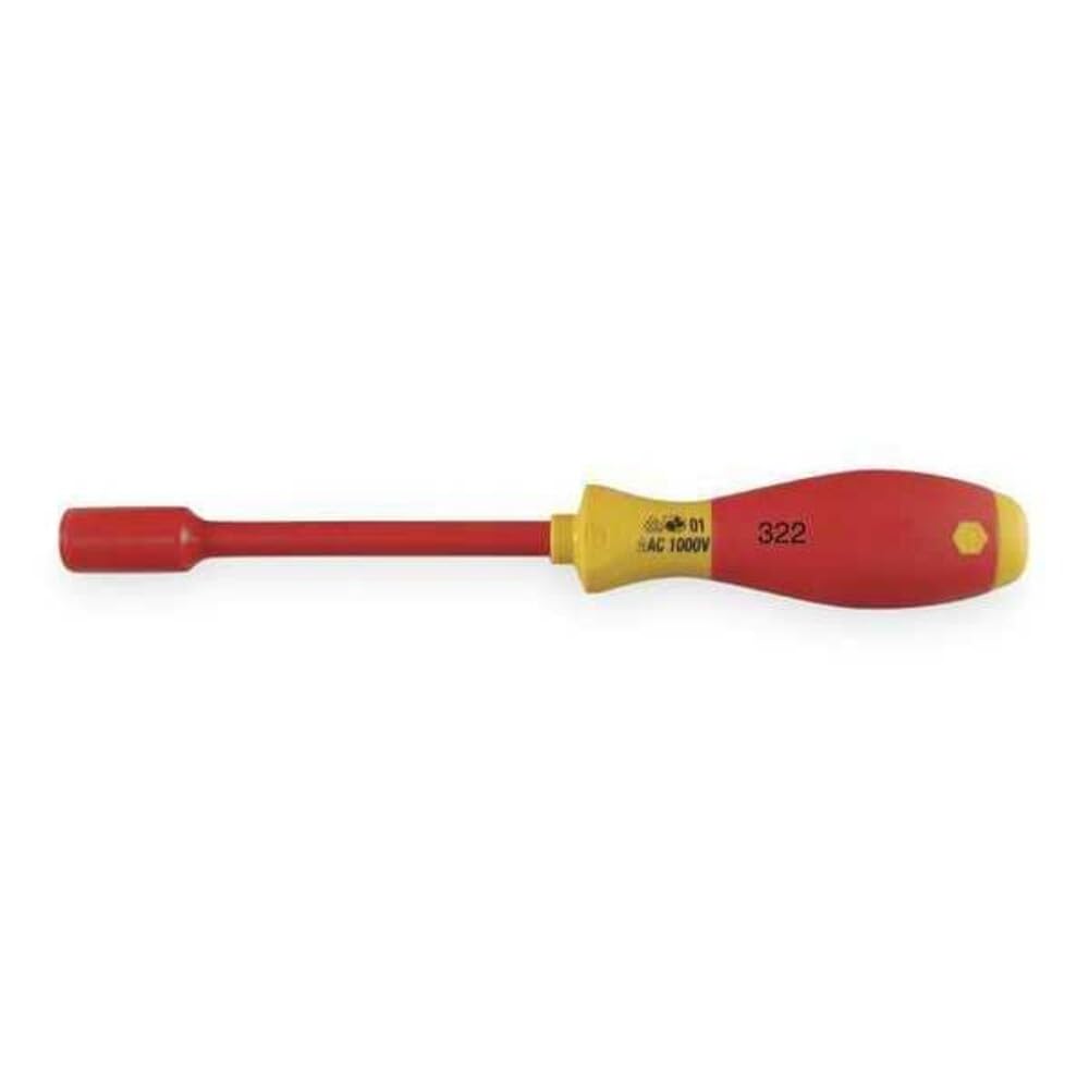 Tourne-écrou 8,0 mm pour visser sans effort avec manche ergonomique 12,7 cm