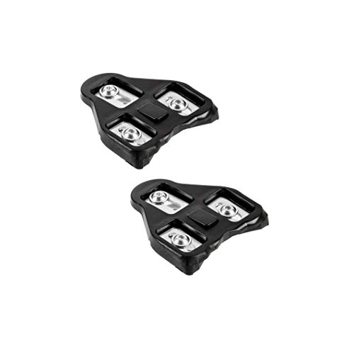 Gio Bike Cleats Compatible with Look Delta Black 0 Degree Float (Fixed)
