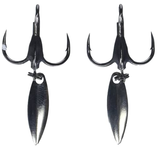 VMC Bladed Hybrid Treble Short 1X Black Nickel #6