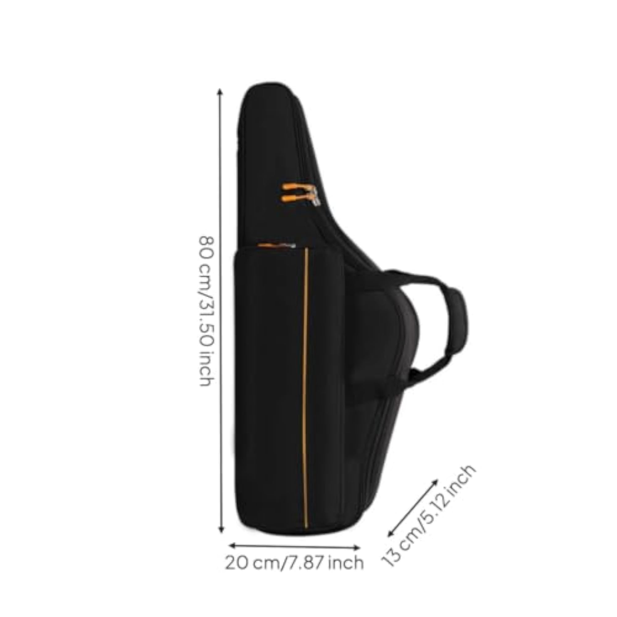 Thickly Padded Tenor Saxophone Gig Bag, Lightweight Backpack Case
